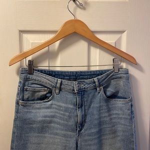 H&M Wide High Ankle Jeans